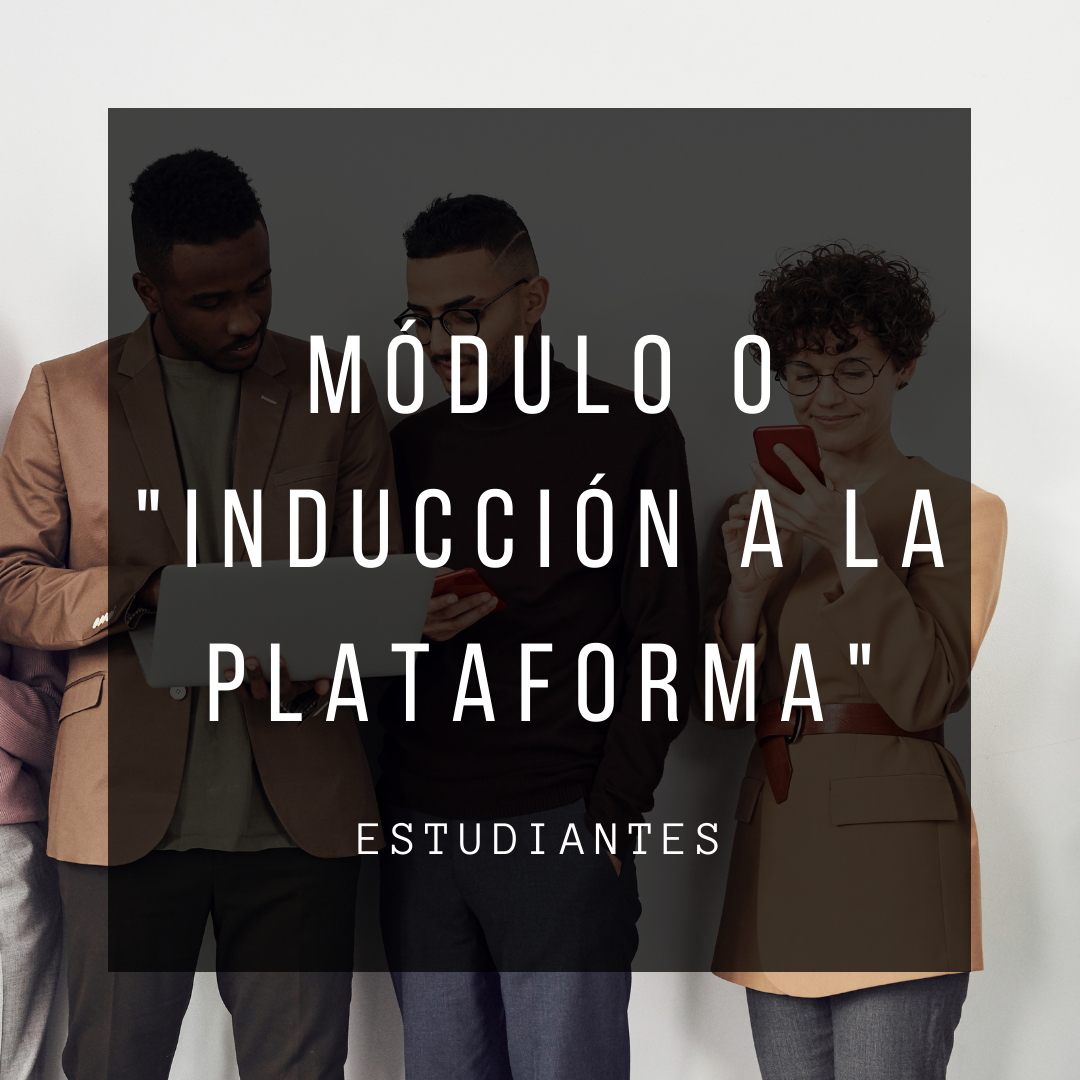 Módulo 0 "Inducción a la plataforma para Participantes"